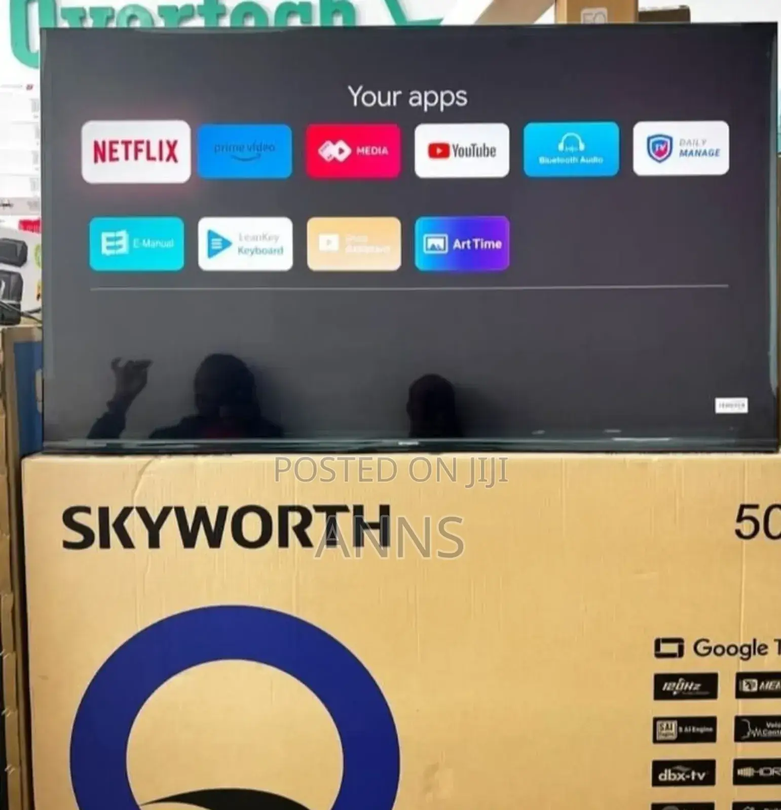 New Model Skyworth 50 Inch Frameless Television
