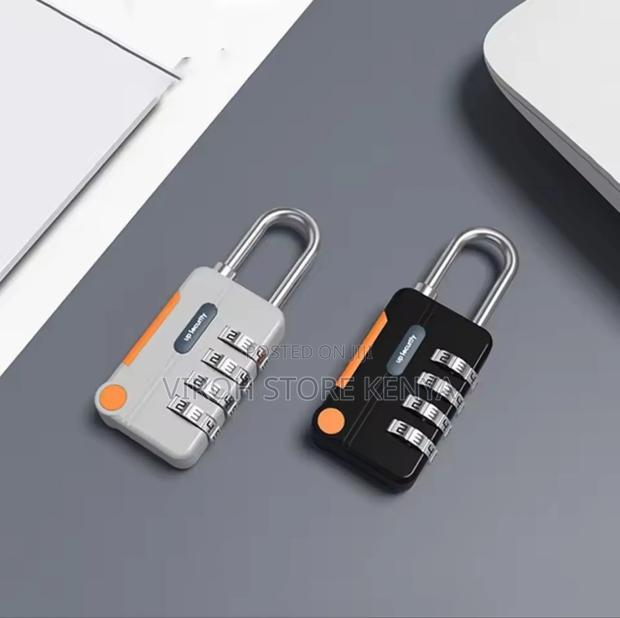 Keyless Padlock 4 Digits Pin Lock For Bags Suitcase Smart Lock