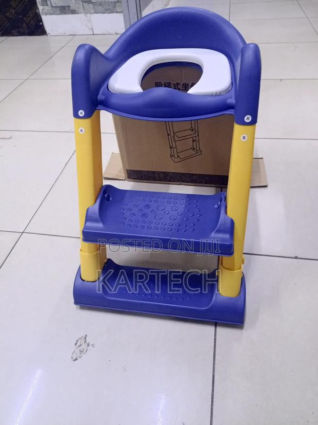 Child Toilet Seat With Anti-Slip Step Stool