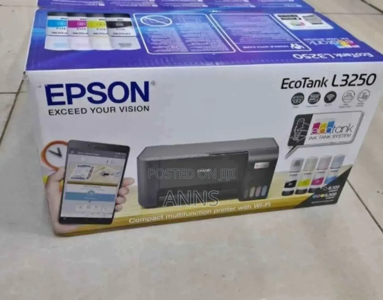 New Model Eco Tank Epson L3250 Printer