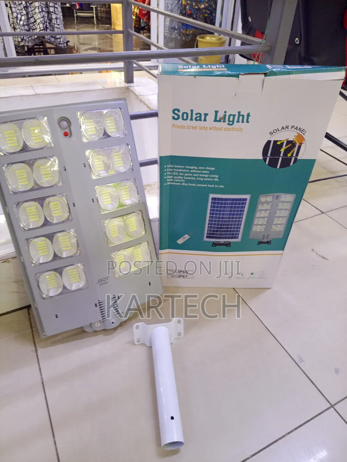 Jsot 3000w Integrated Solar Led Street Light/Lamp With Remote Control