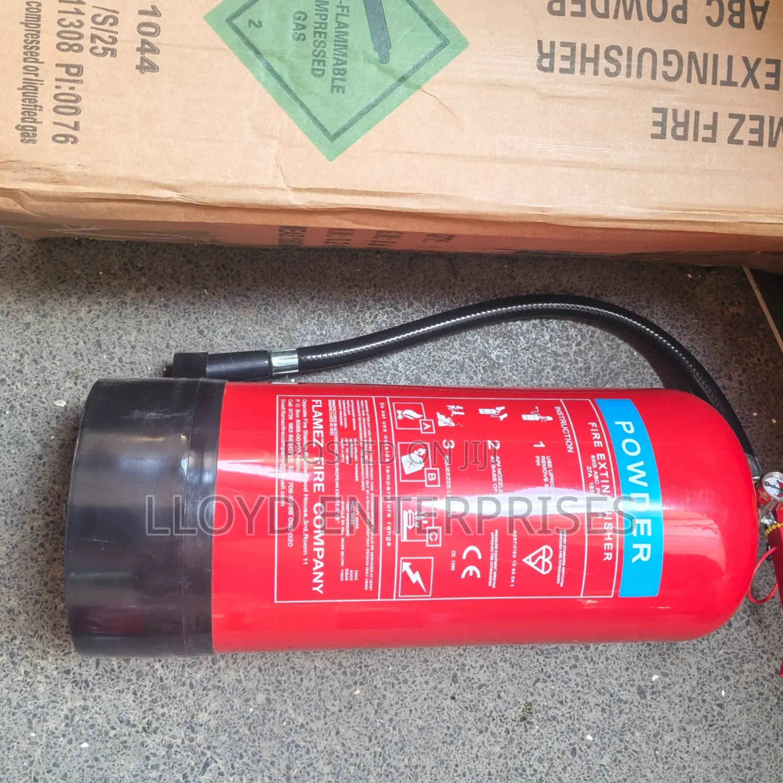 6 Kg Dry Powder Fire Extinguisher