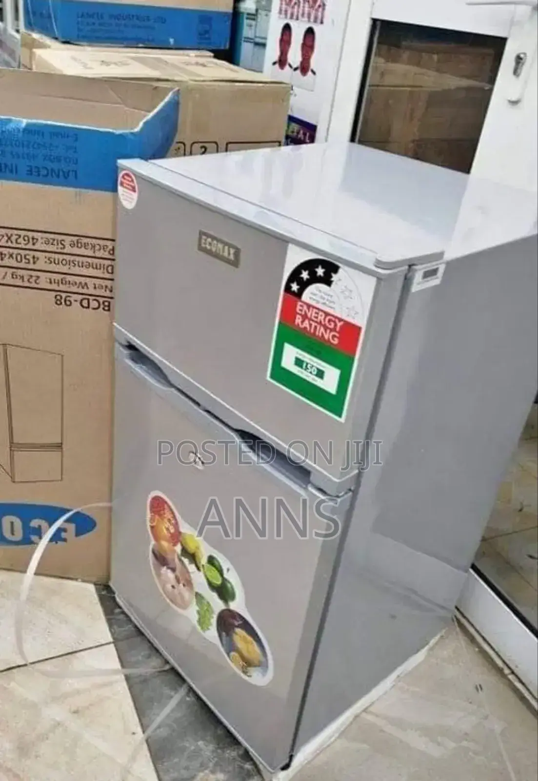 Top Mounted Ecomax Freezer 98 Litres Refrigerator