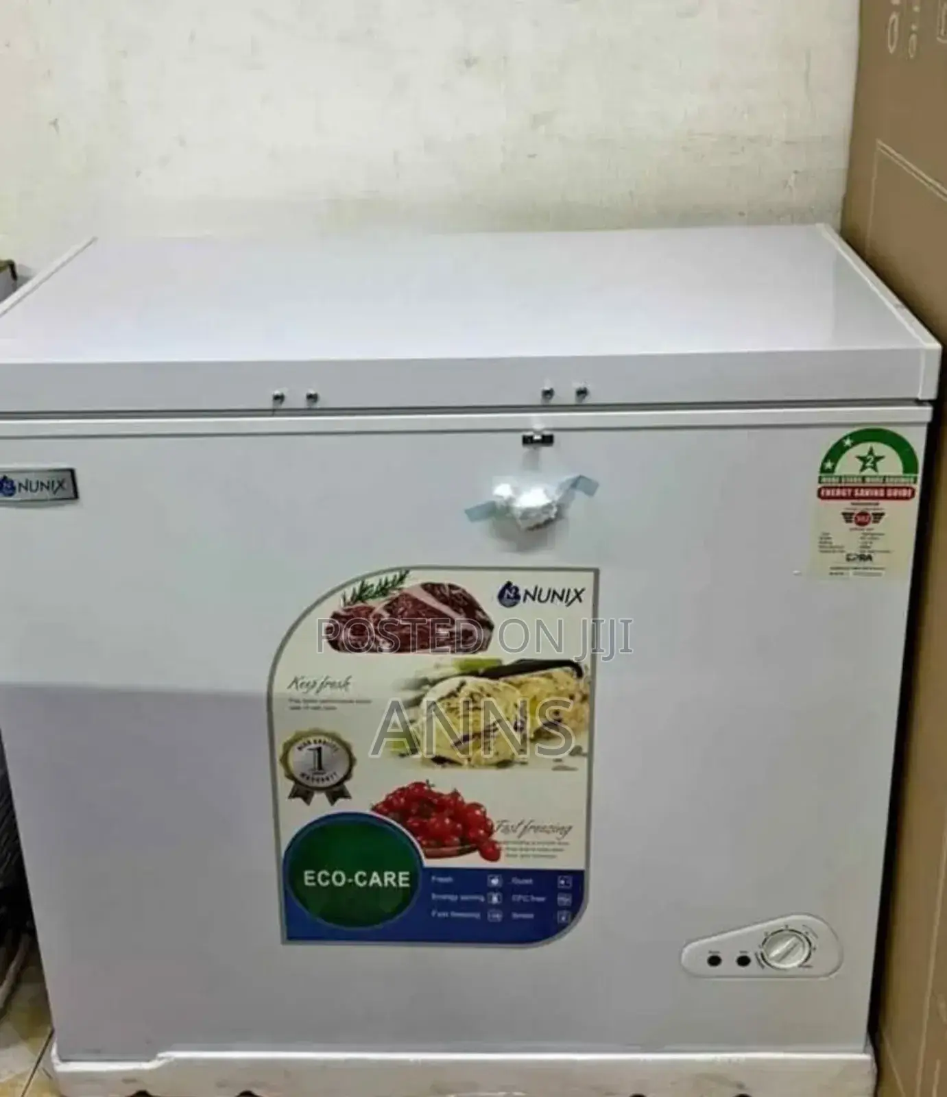 Low Power Consumption 200 Litres Nunix Freezer