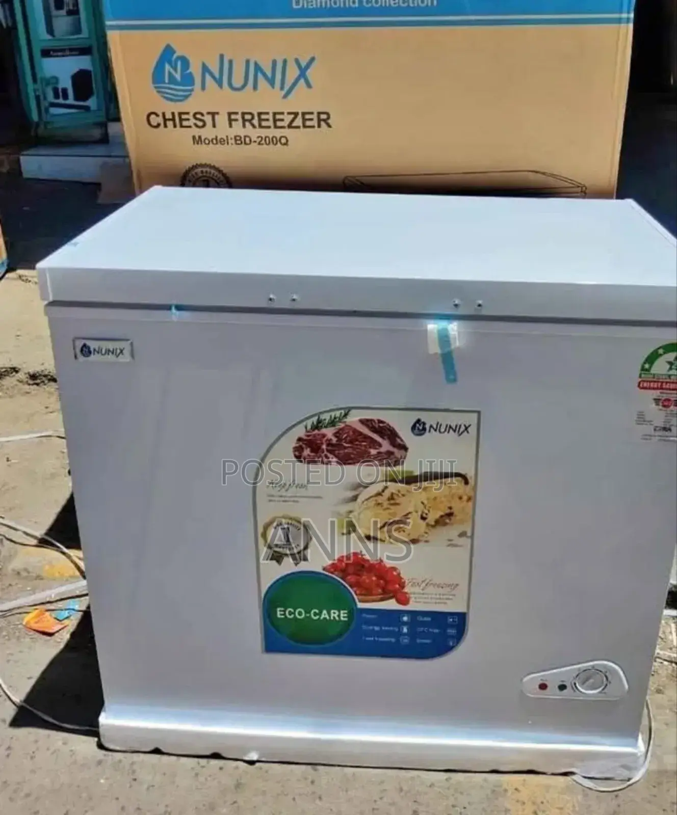 2star Nunix Chest Freezer 200 Litress