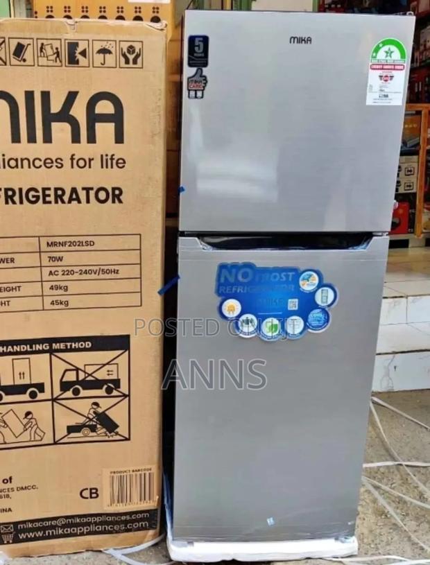Lower Power Consumption Mika 202 No Frost Fridge - main view