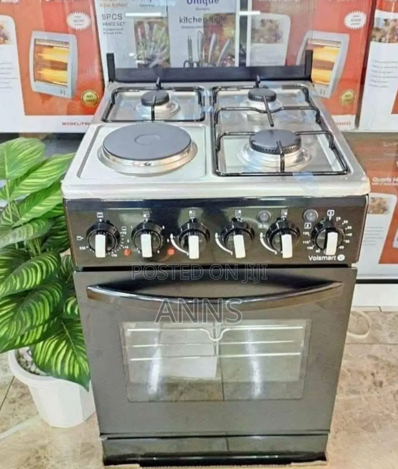 Low Gas Consumption 3+1 Volsmart Cooker