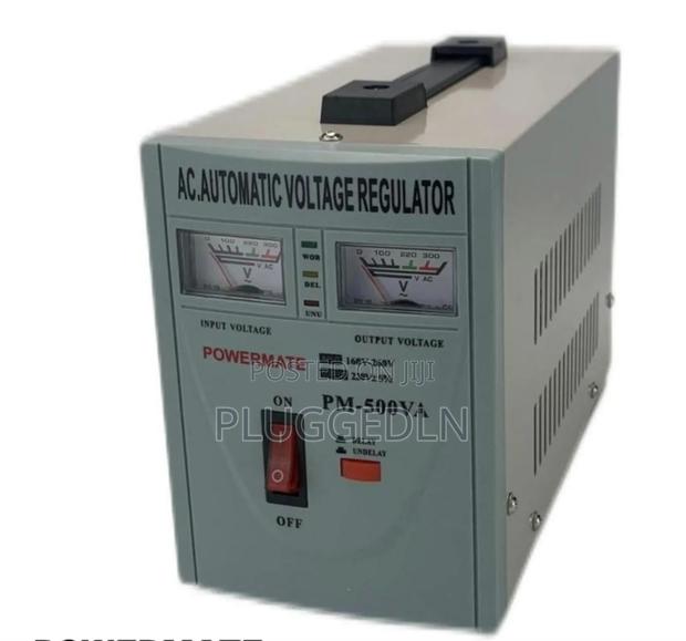 Powermate Pm-500va Ac Automatic Voltage Regulator (Avr - main view