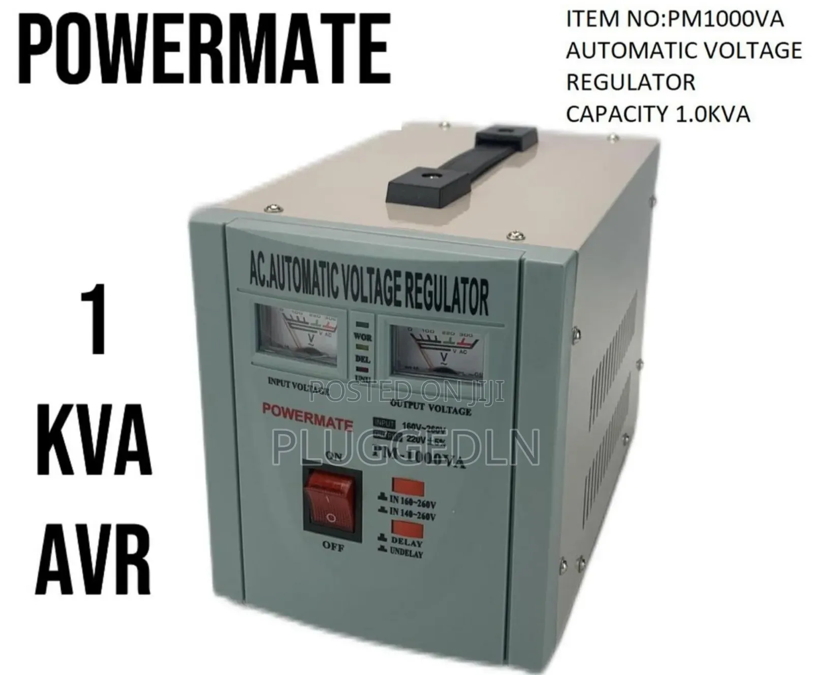 Powermate 1kva Automatic Voltage Regulator (Model Pm1000va).