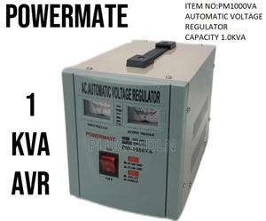 Powermate 1kva Automatic Voltage Regulator (Model Pm1000va). - thumbnail 2