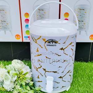 9.5 L White Marble Effect Tea Urn - thumbnail 2