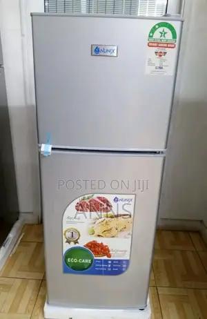 138litres Nunix Double Door Fridge