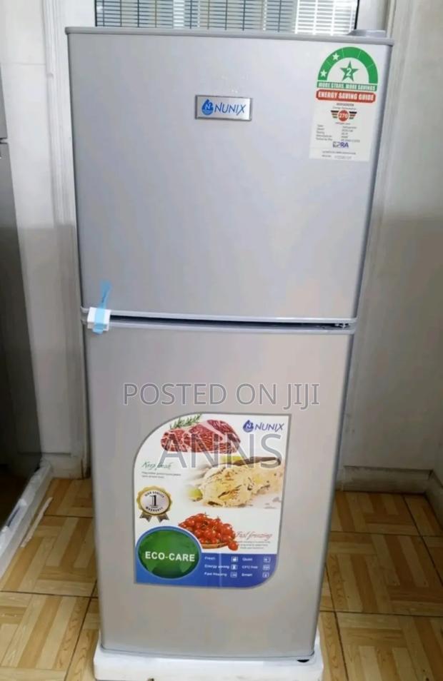138litres Nunix Double Door Fridge - main view