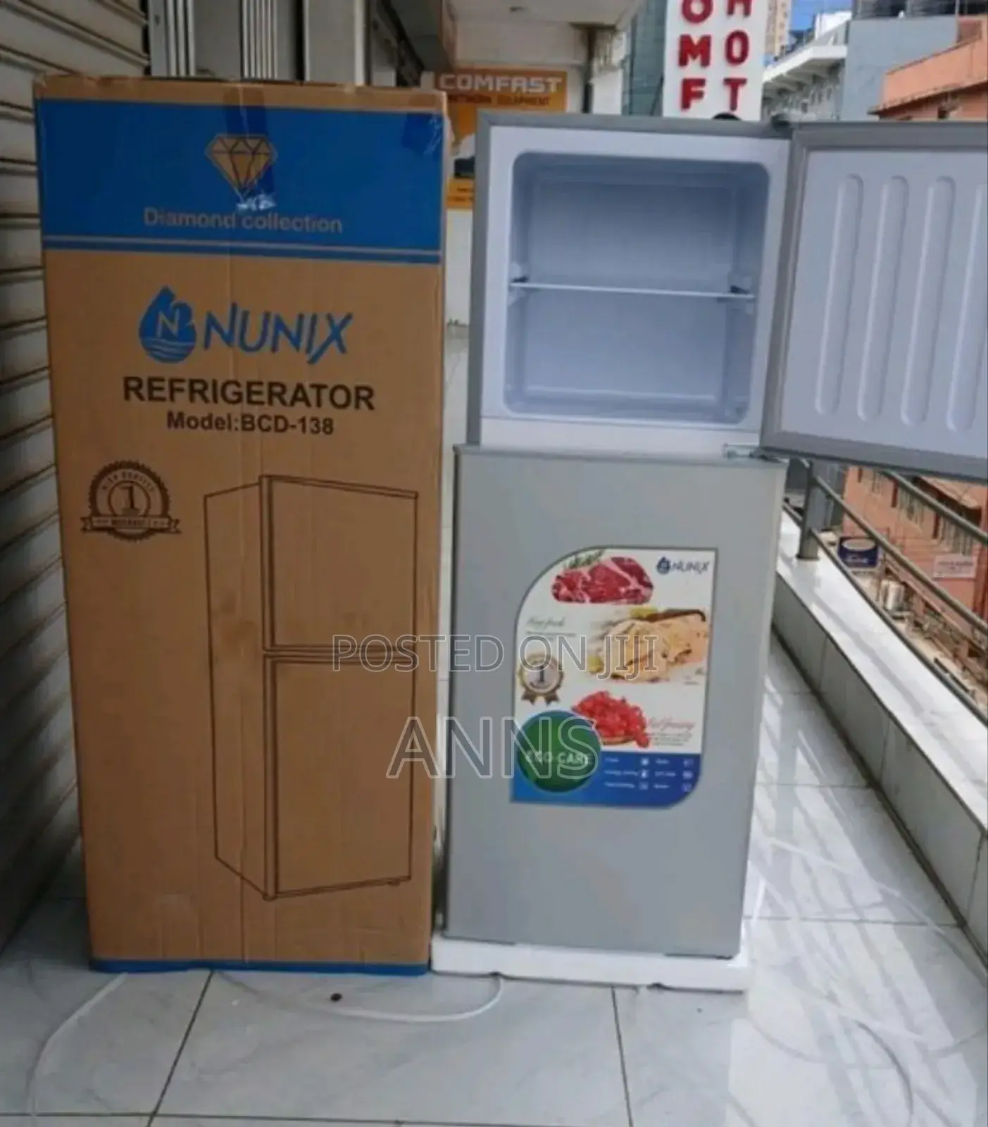 138litres Nunix Fridge