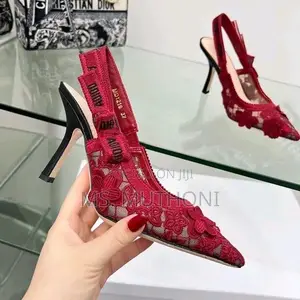High Quality Lace Christian Dior J'adior Slingback Pump
