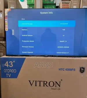 New Model Frameless 43 Inch Smart Android - Vitron