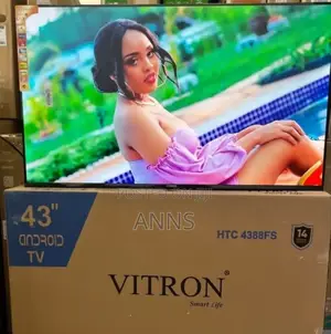 14 Months Warranty Vitron 43 Inch Smart Android