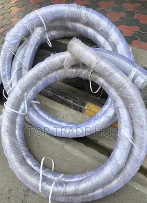 K-max Clear Pvc Wired Suction Pipe 4 Inch By 12 Meters