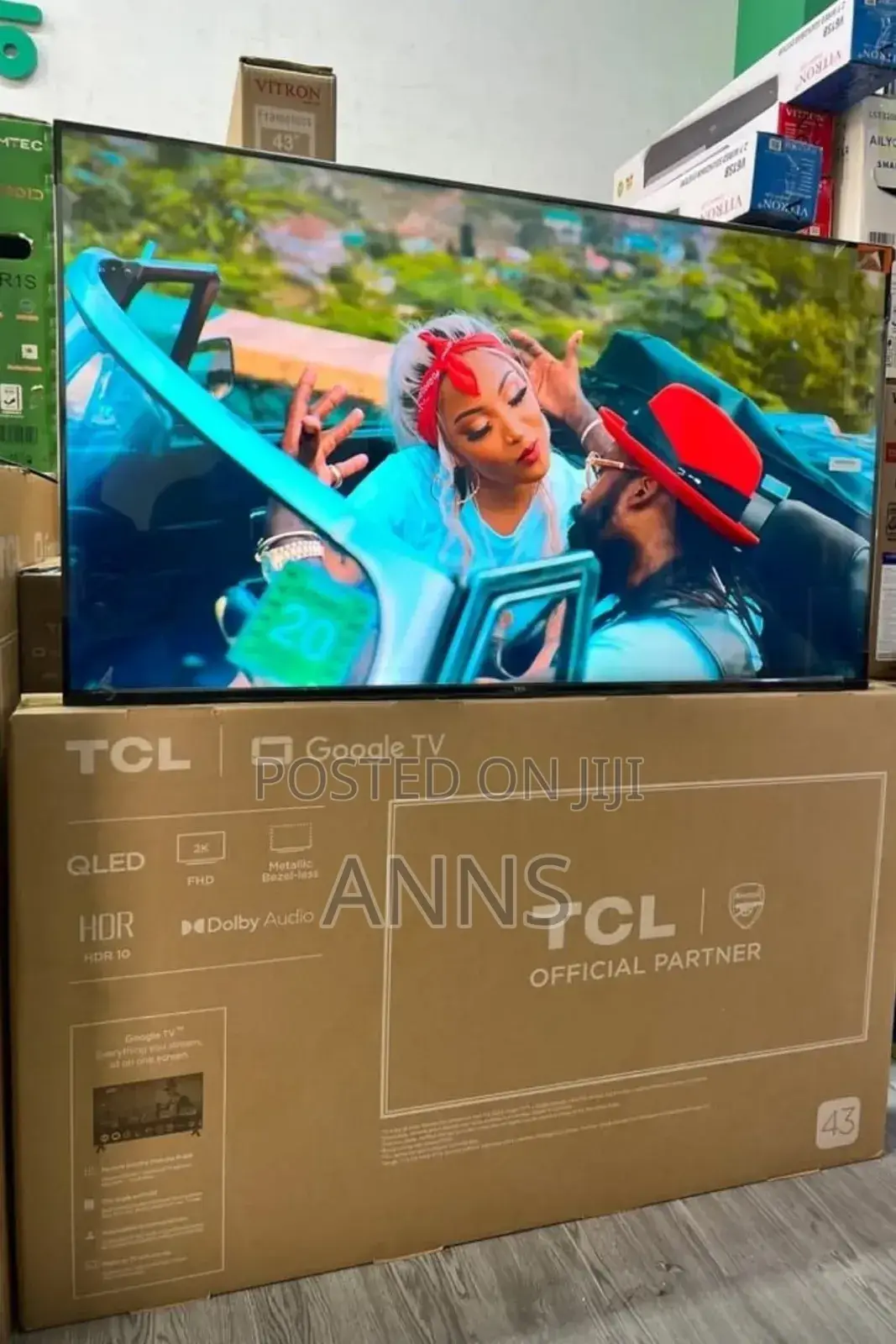 New Mode TCL Frameless 43 Inch Qled Tv