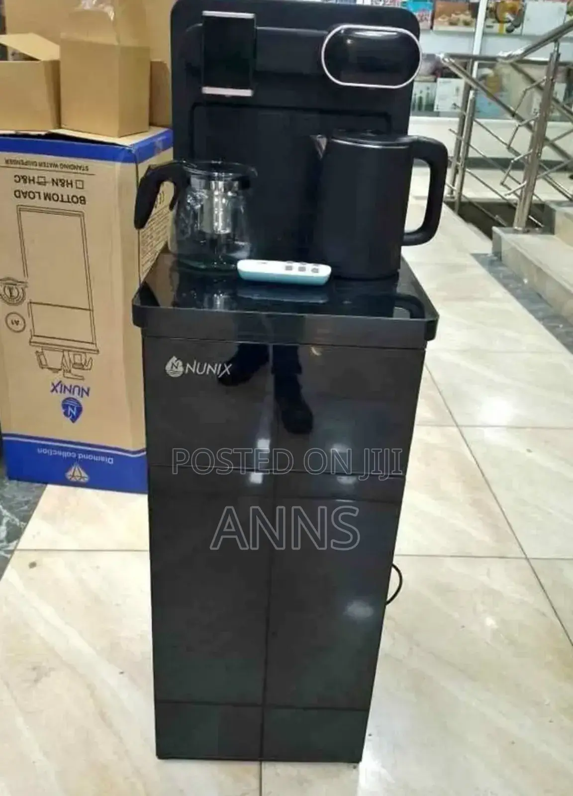 Black A1c Water Dispenser With Remote Control