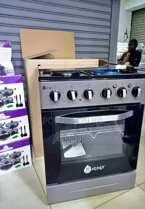 Nunix 60 by 60 Standing Cooker 3+1