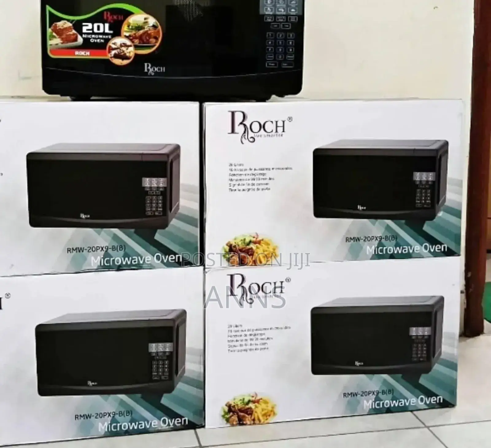 Black Roch 20 Litres Digital Microwave Oven