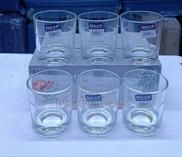 6pcs 150ml Whiskey Glasses