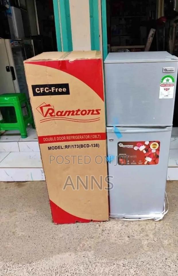 New Model Ramtons 128 Litres Double Door Fridge
