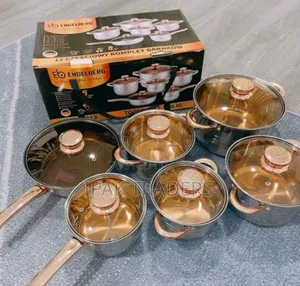 *Engelberg 12pc Stainless Steel Cookware Set*
*Induction