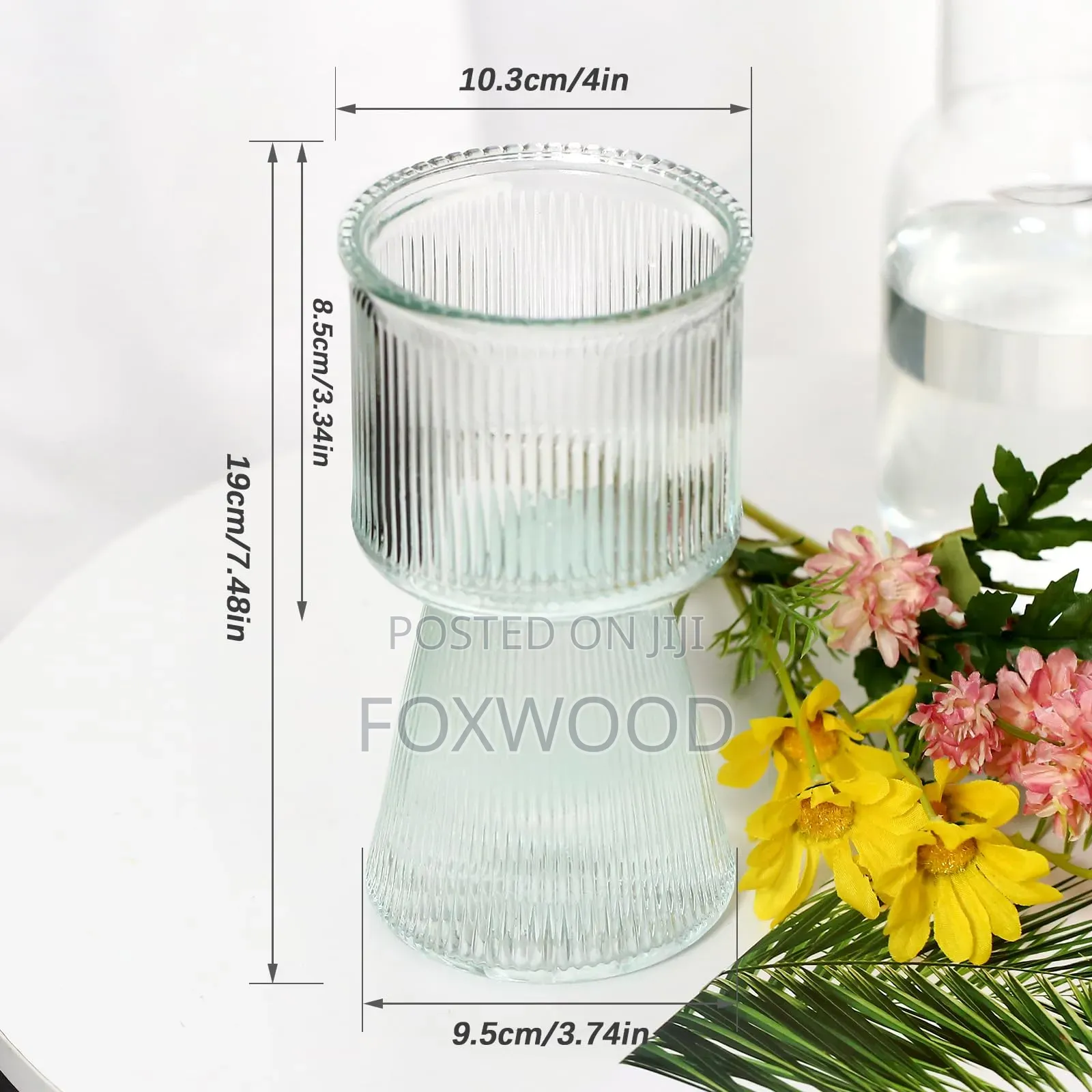 800ml 2 Shape Flower Vase Now Available