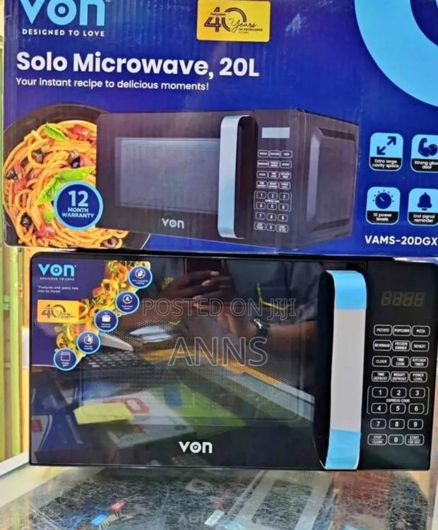 20 Litres Von Digital Microwave VMS-20dgx