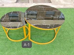 Black Nesting Table - main view