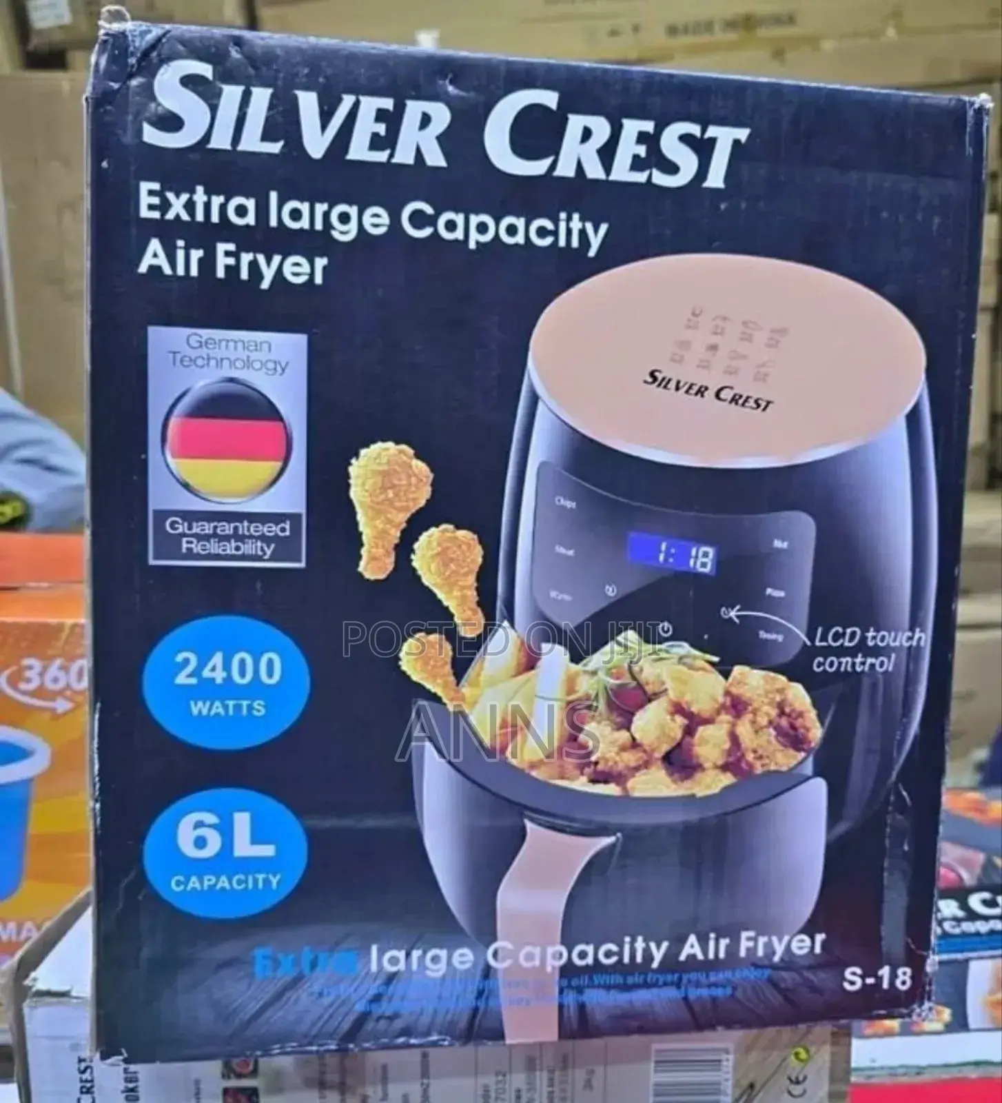 Silver Crest Airfryer 6 Litres