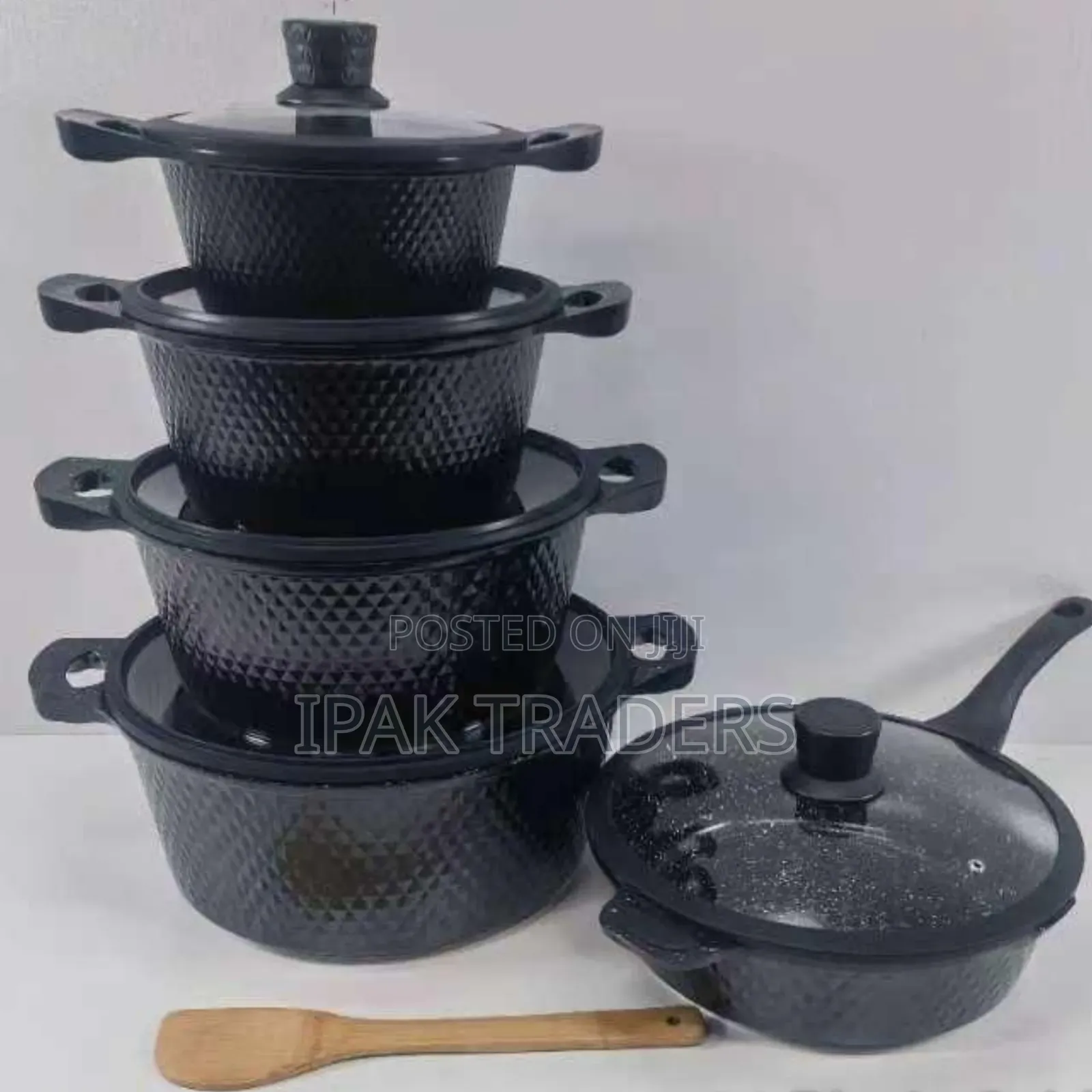 Bosch 11pc Cookware With Silicone Lid Covers *Made in Germany*