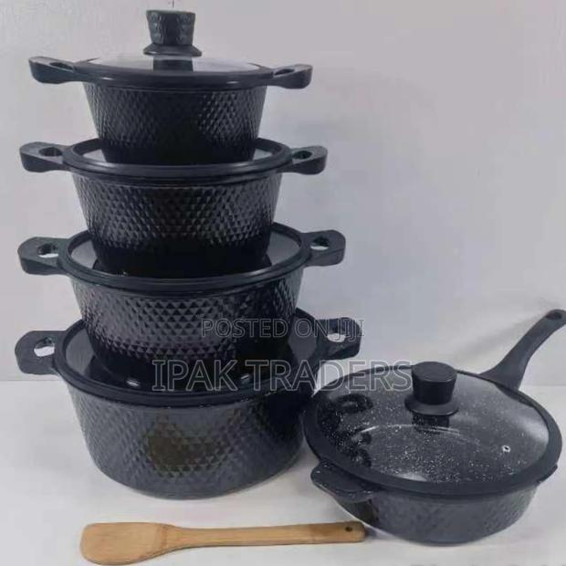 Bosch 11pc Cookware With Silicone Lid Covers *Made in Germany*
