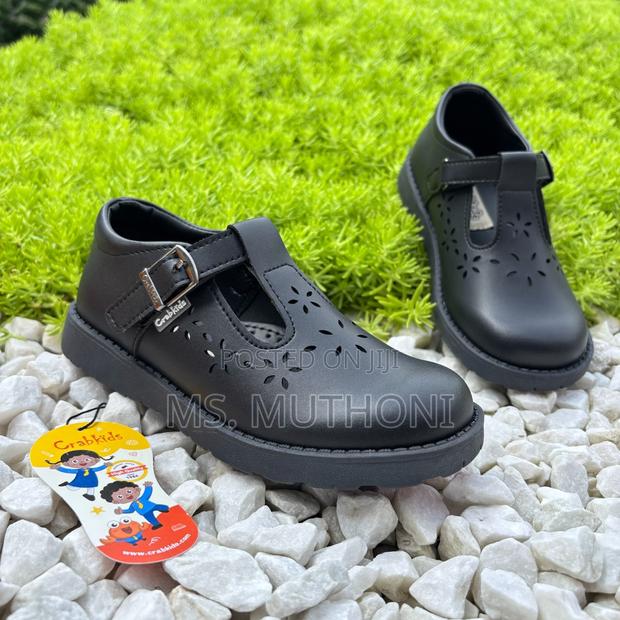 Polish Girls Crab Kids School Shoes