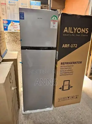 Top Mounted Freezer Ailyons 172 Litres Fridge