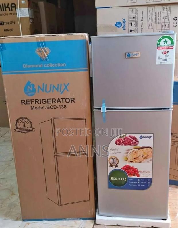 Nunix 138 Litres Double Door Refrigerator R-G12