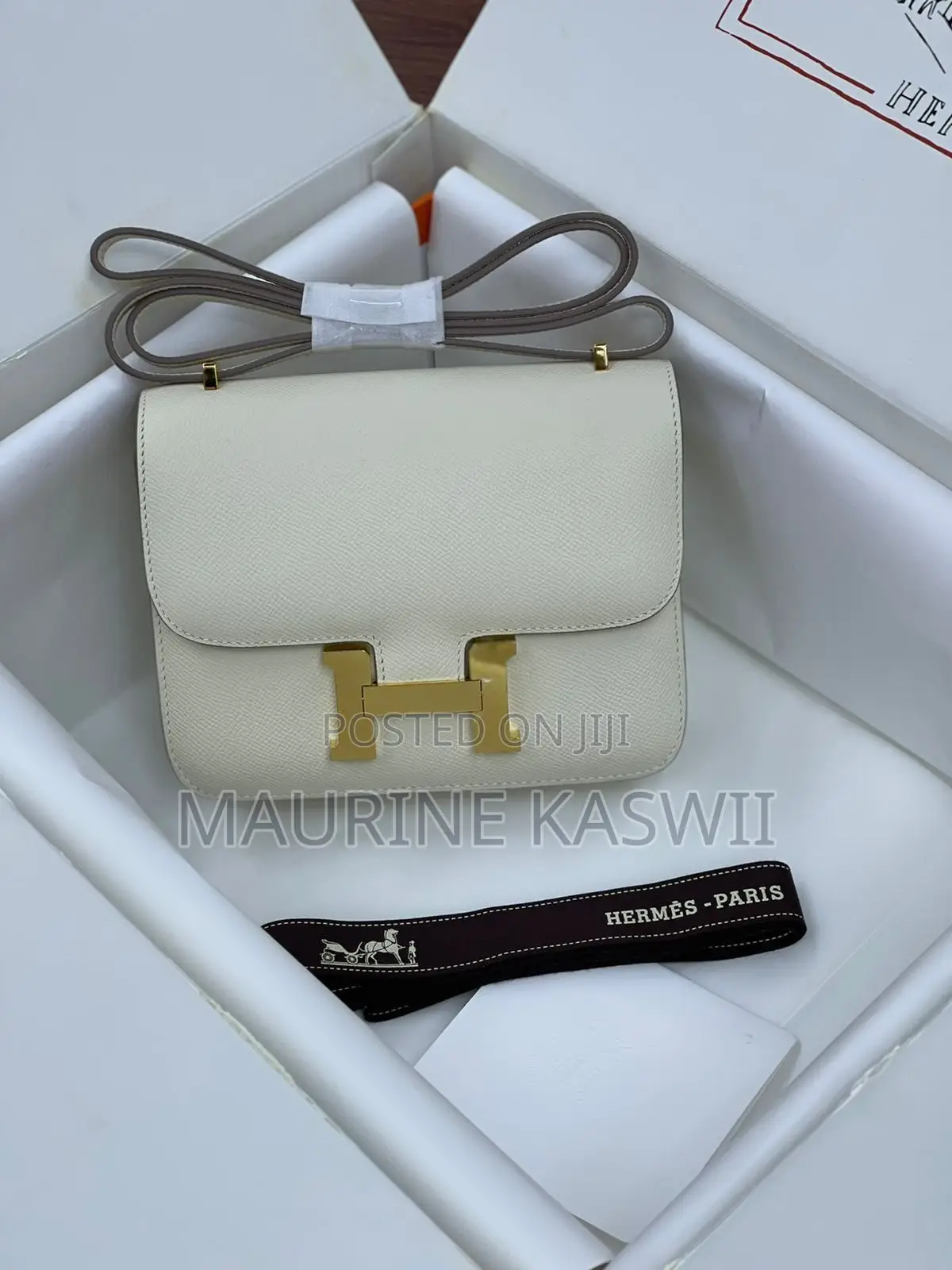 Hermes Boxed Bag Orange