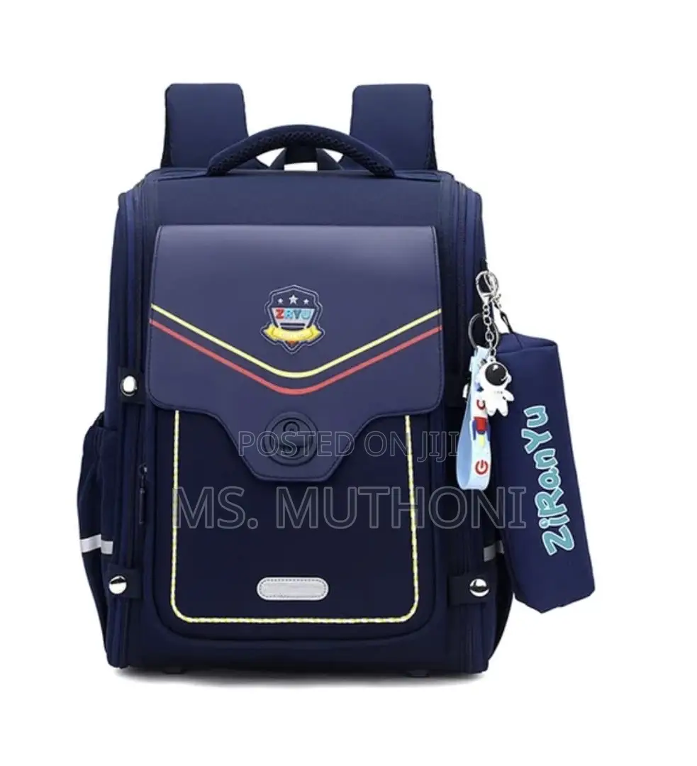 Ziranyu Kids' School Backpack + Pencil Pouch ( Grade 1-6)