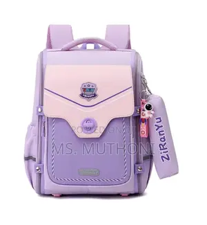 Ziranyu Kids' School Backpack + Pencil Pouch ( Grade 1-6)