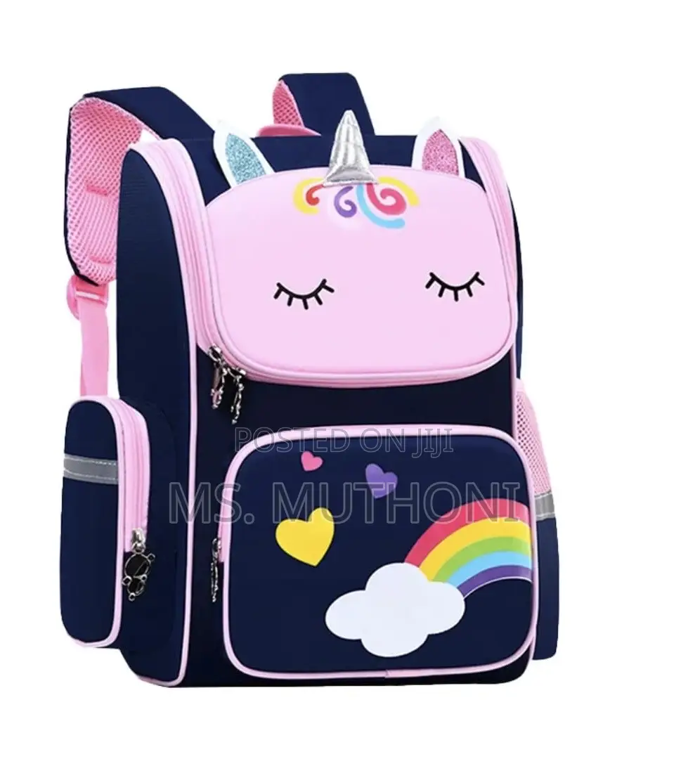 Grade 2-6) Unicorn Baby School Bag