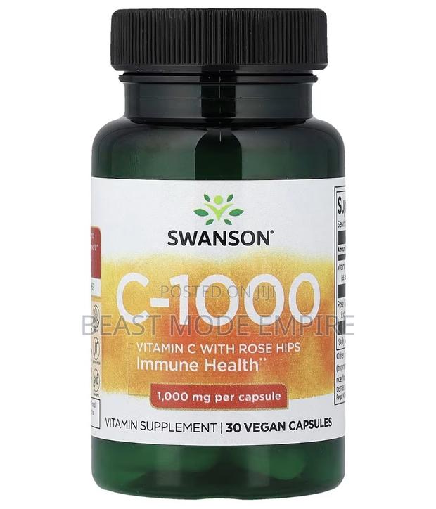 Vitamin C 1000mg With Rose Hips,Made in Usa
