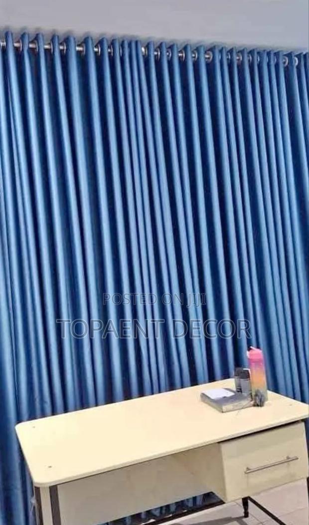 Blue Soft Light ,Soft Mood Premium Window Curtains - main view