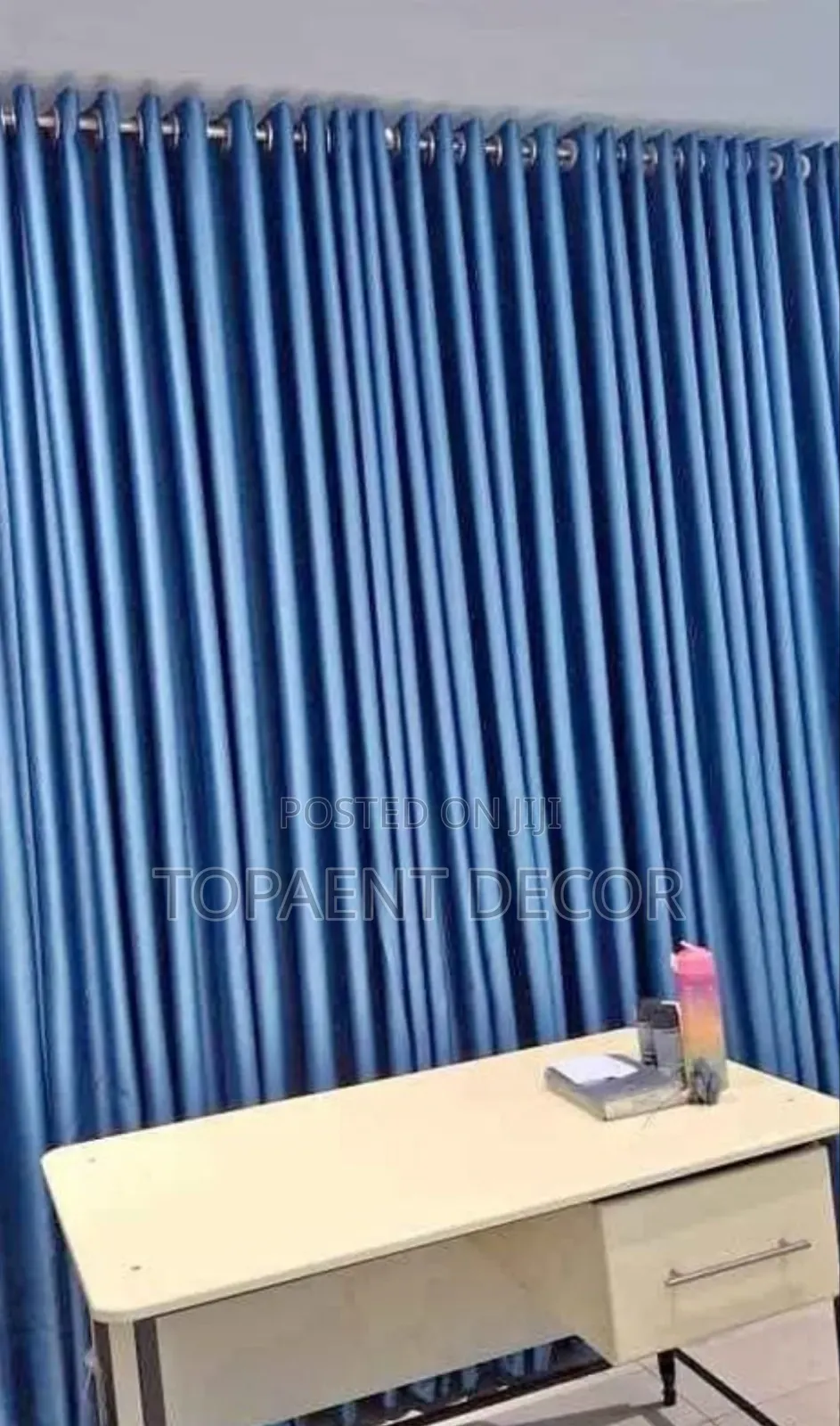 Blue Soft Light ,Soft Mood Premium Window Curtains