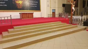 Church Altar Floor Red Carpets Supply and Installation