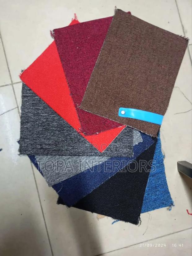4mm Thick Easy to Clean Delta Wall to Wall Office Floor Carpets