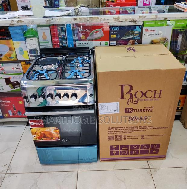 Roch Black 50*55 Standing 3+1 Cooker - main view