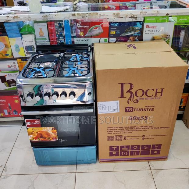 Turkey Roch Black 50*55 Standing 3+1 Cooker - main view