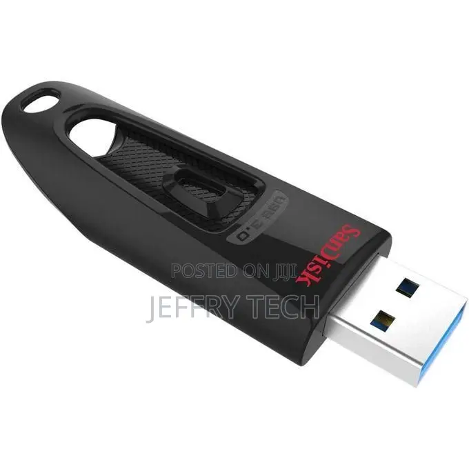 Sandisk 64gb Flash Drive- Black
